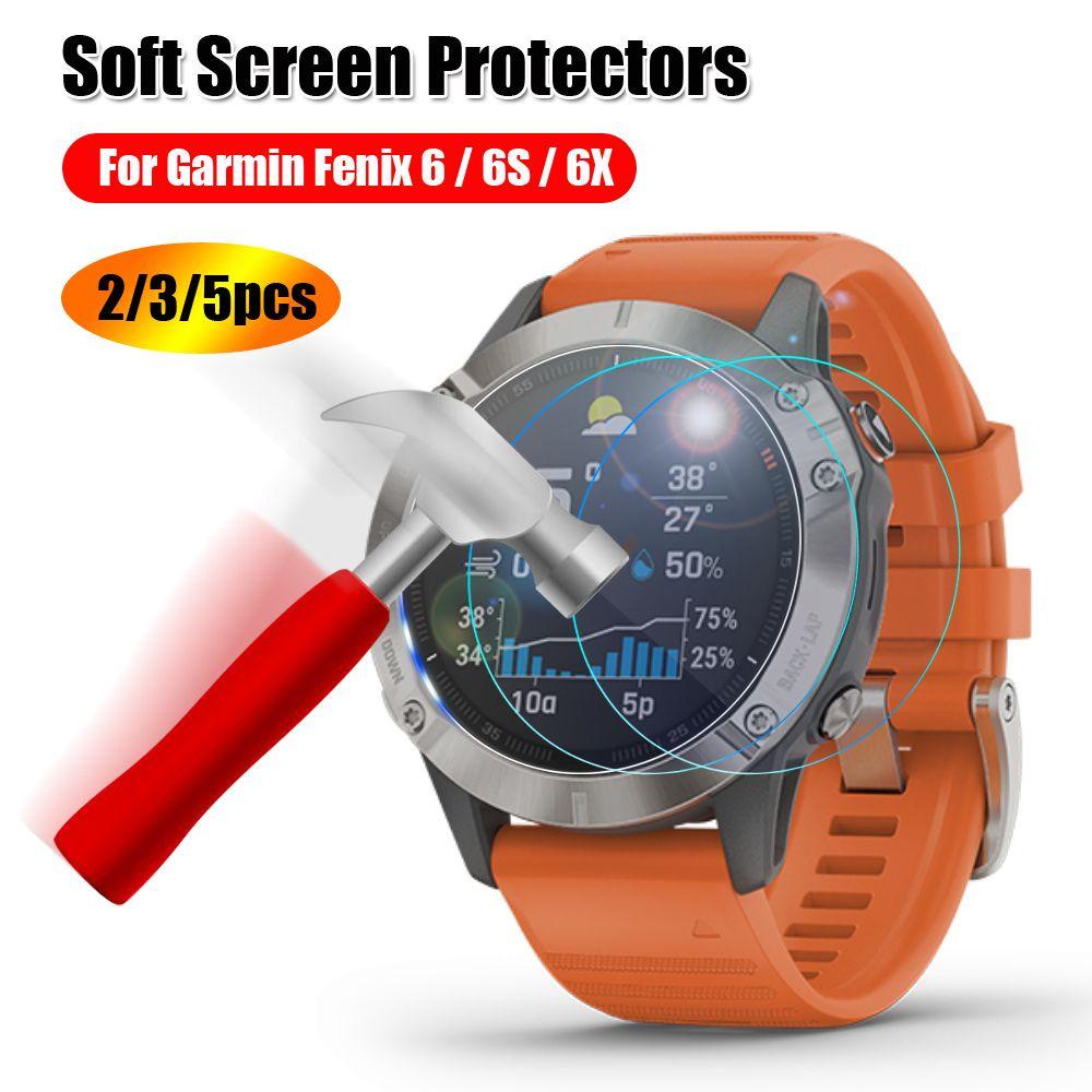 Miếng Dán Màn Hình 2.5D HD Hydrogel Cho Garmin Fenix 6 6S 6X Pro