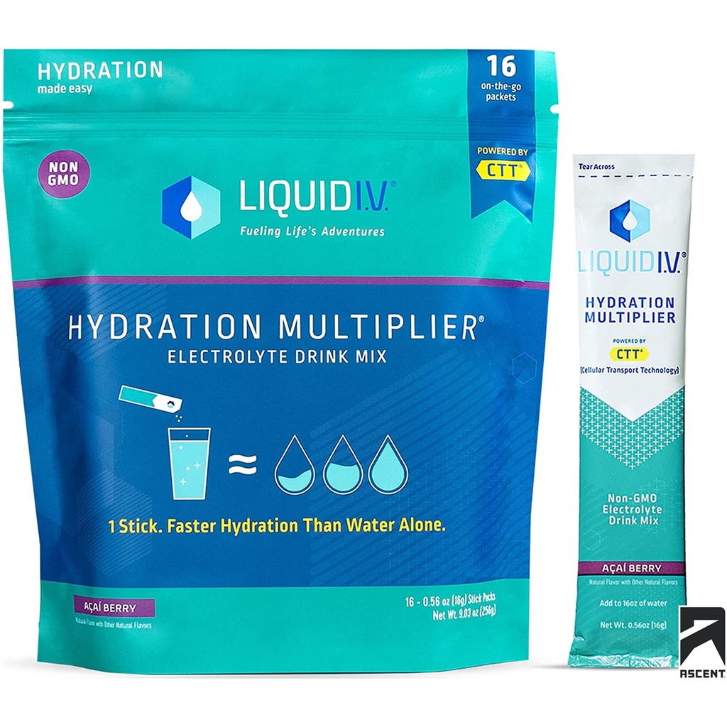 PHÂN PHỐI CHÍNH HÃNG Bột điện giải Liquid IV Hydration Multiplier đủ vị