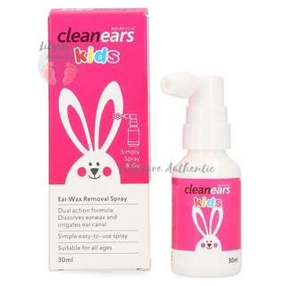 Xịt tan ráy tai Clean Ears Kids 30ml của Úc cho bé chính hãng