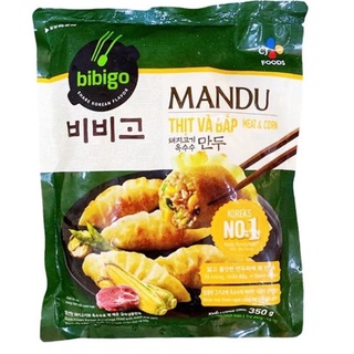 Bánh Mandu nhân thịt và bắp CJ Bibigo 350g T16
