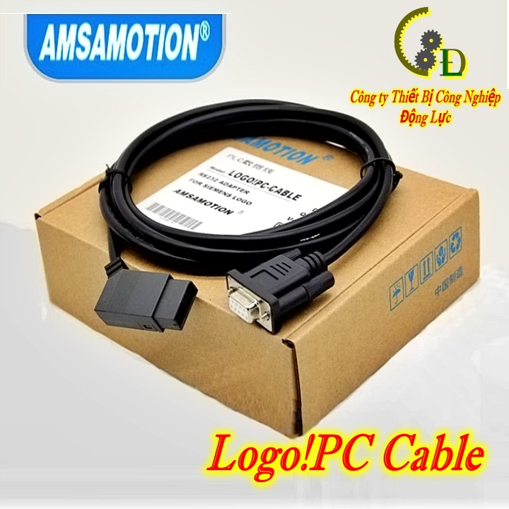 Cáp lập trình PLC LOGO PCCHÍNH HÃNGCable lập trình PLC Siemens USB LOGO PC-Cable