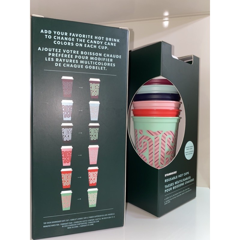 Ly Starbucks đổi màu khi sử dụng nước nóng - Reusable hot cup