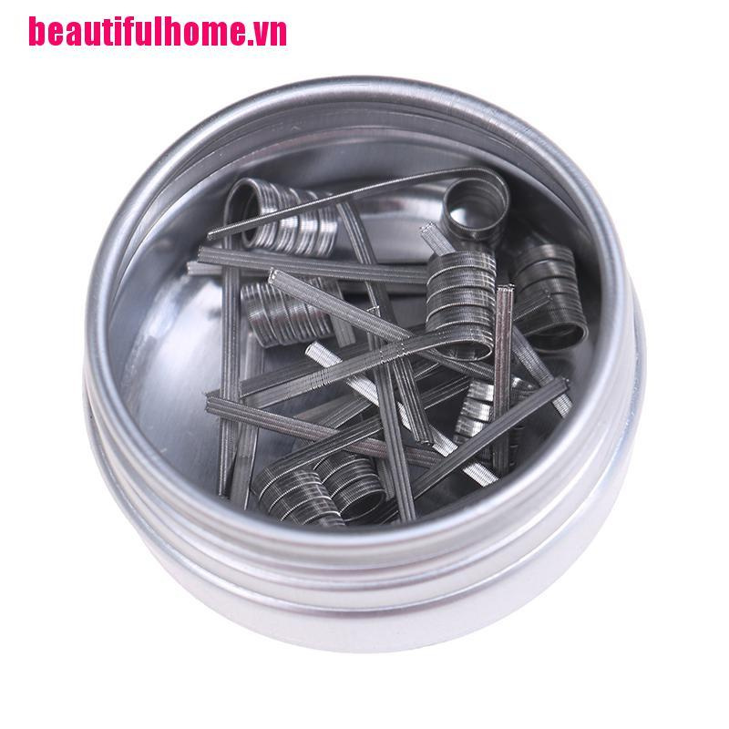 [BFVN]10pcs/box Ni80 Coil Clapton Coil Alien Heating Wire