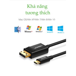 CÁP TYPE-C TO DISPLAYPORT UGREEN 50994