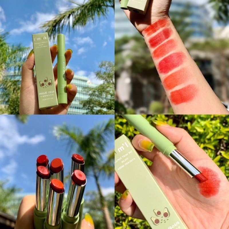 [3bQ_shop] Son bơ dạng thỏi có dưỡng bám lâu bóng nhẹ