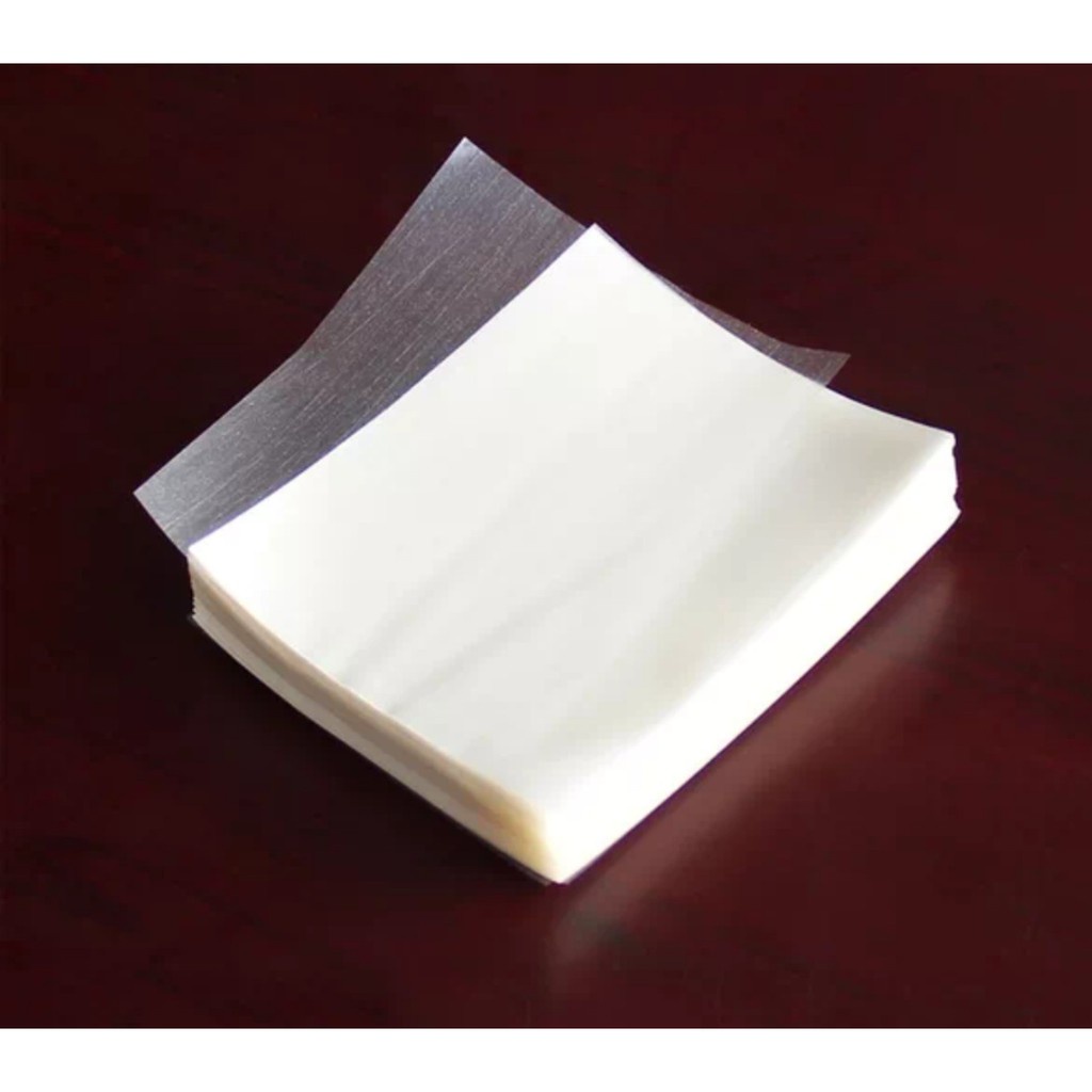 Giấy gạo 6.5*8cm gói kẹo nougat 110 tờ