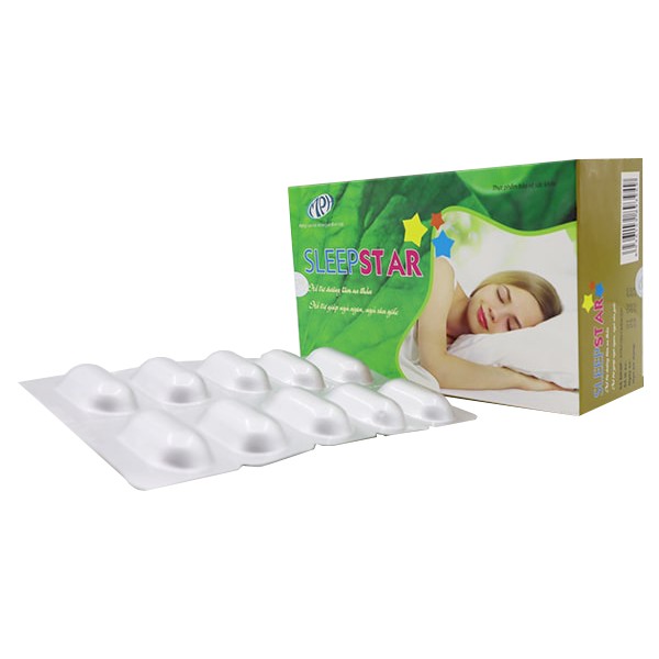 Dưỡng tâm an thần Sleep Star - Thảo dược thiên nhiên cho giấc ngủ tự nhiên, ngủ sâu giấc, giảm hồi hộp