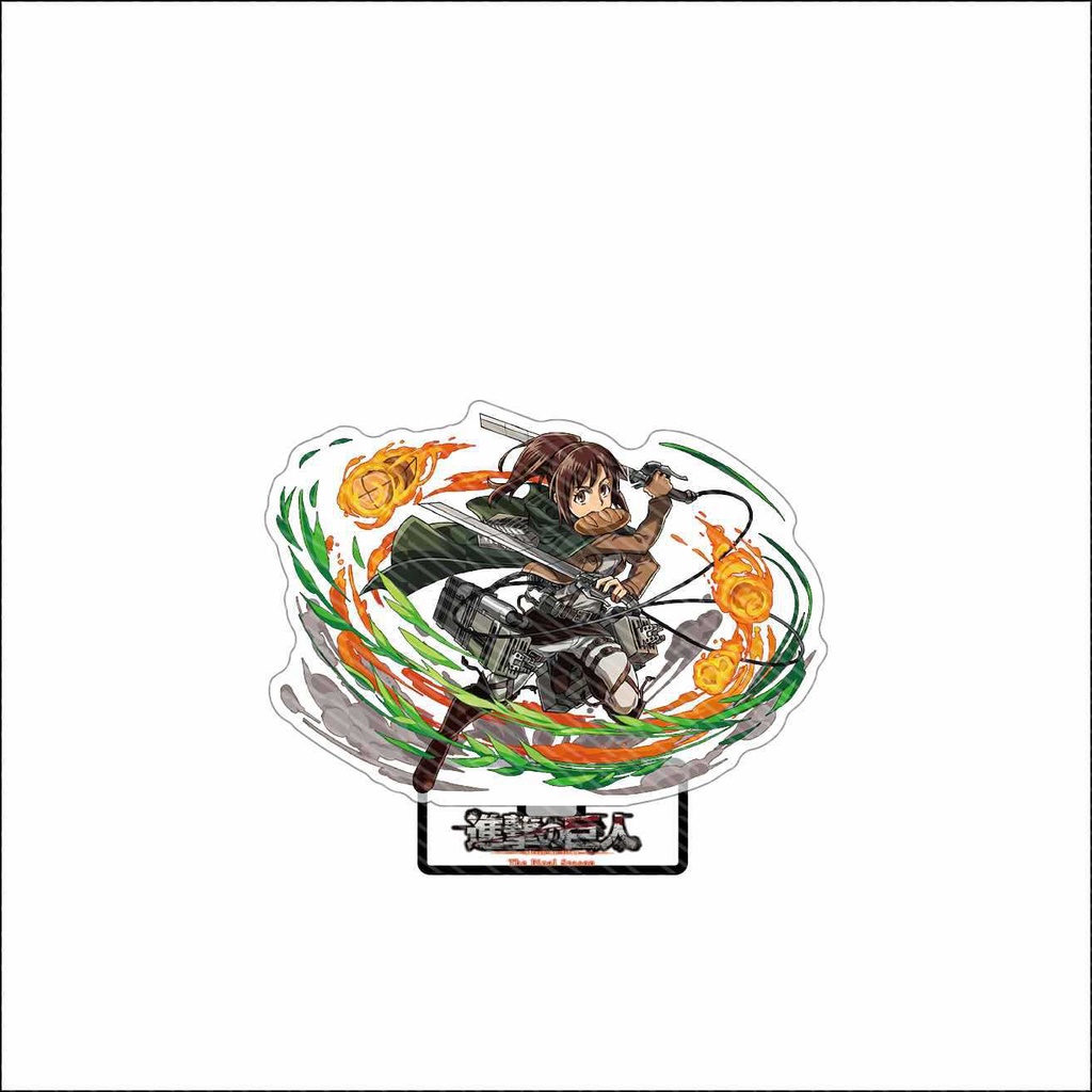 Mô Hình Nhân Vật Levi Mikasa Eren Trong Attack On Titan 16cm Để Bàn Trang Trí Nhà / Văn Phòng