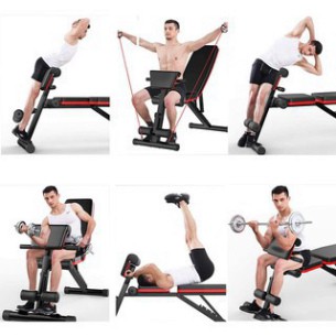 Ghế tập tạ đa năng, tập gym, ghế nằm đẩy tạ , gấp gọn P189 (1 đổi 1 trong 7 ngày)