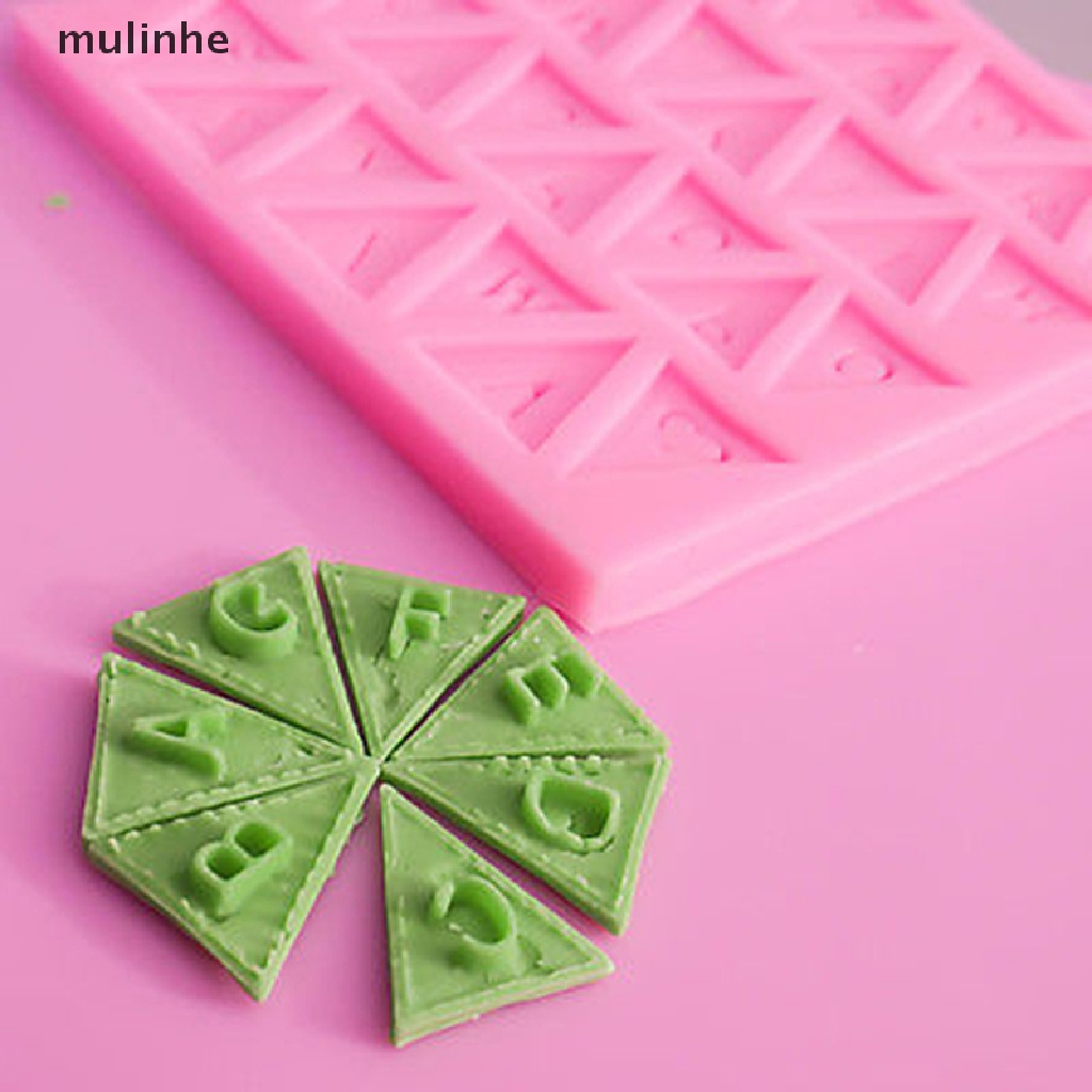 Khuôn Silicone Làm Bánh Hình 26 Chữ Cái
