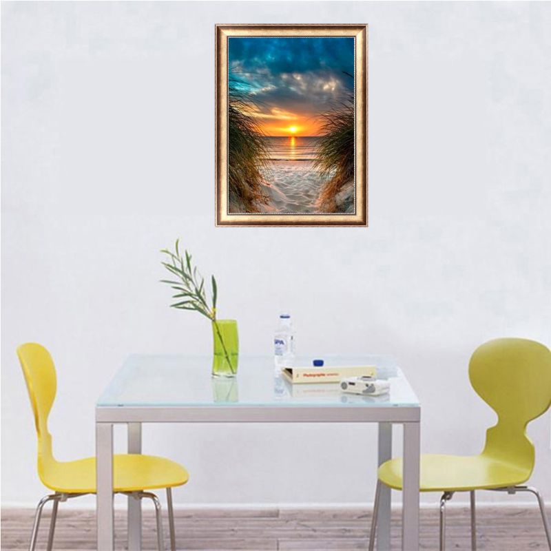 Bộ Tranh Đính Đá 5D Tự Làm Hình Phong Cảnh Rhine