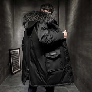 Áo Khoác Phao Nam Dáng Dài Đại Hàn Cao Cấp Thời Trang Mùa  Đông Quảng Châu