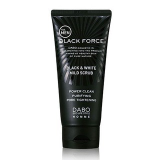 Sửa rửa mặt sạch nhờn, mụn dabo black force black - 120ml