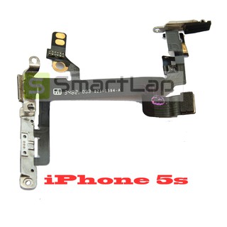 Cáp Nguồn Volume Flash iPhone 5s (Nẹp sắt)