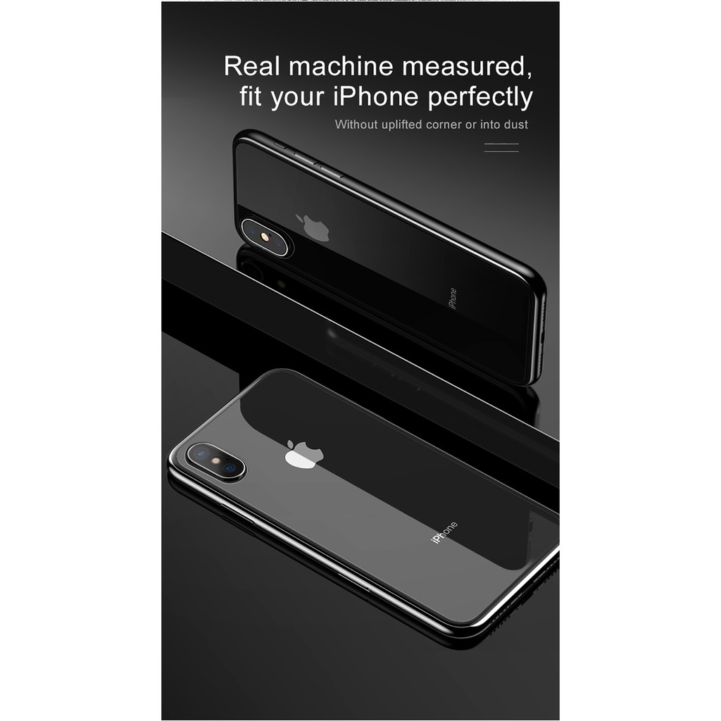 Dán kính cường lực mặt sau Iphone 7/8/7.8 Plus/XR/ Xs Max hiệu Baseus