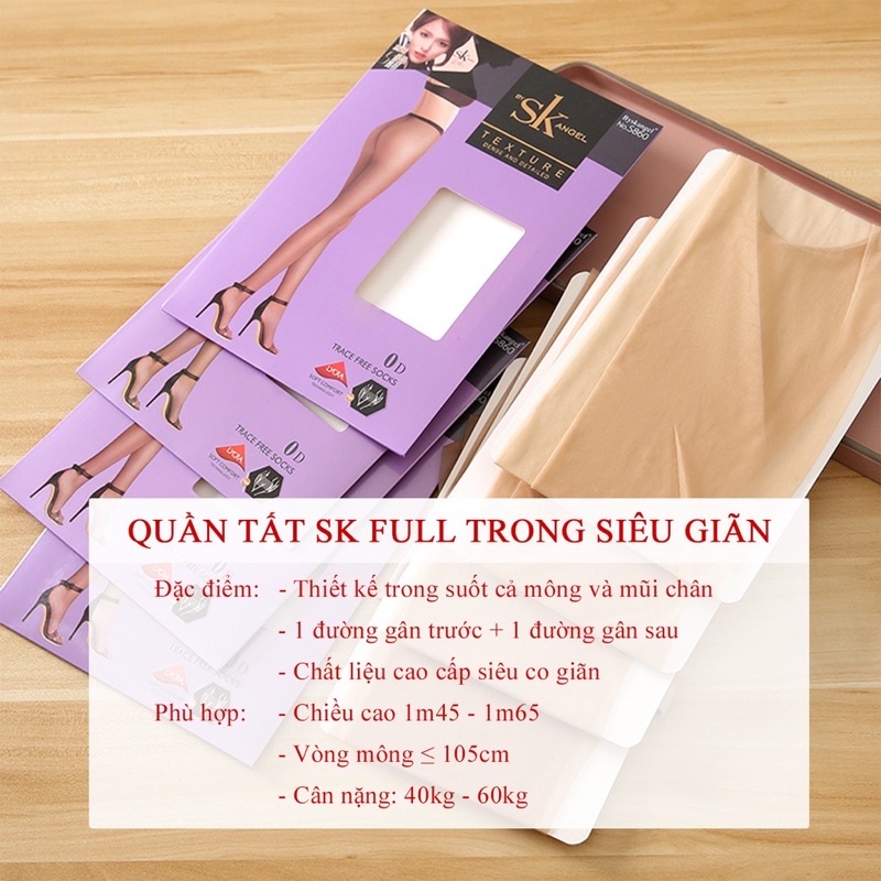 Quần tất da tàng hình HÀN QUỐC bao bì trắng - full màu(che khuyến điểm) [Giảm Giá]