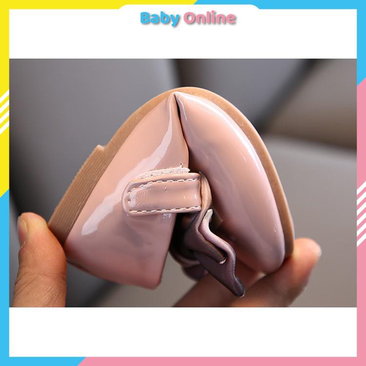 Giày Búp Bê Cho Bé Đính Nơ Phong Cách Mới