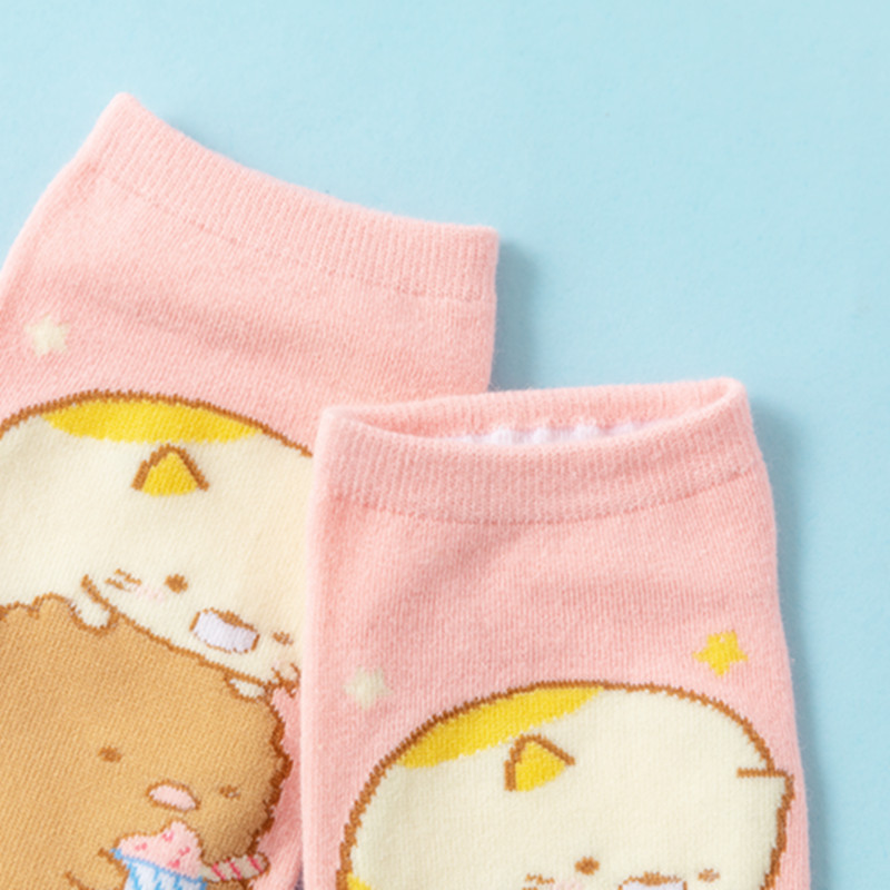 Set 5 Đôi Vớ Cotton Họa Tiết Hoạt Hình Nhật Bản Dễ Thương | BigBuy360 - bigbuy360.vn