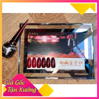 [Tặng kèm Dũa] Set sơn Mx Bon đỏ set sơn 6 màu tông đỏ