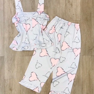Lụa Hàn giá 220k/bộ. Vải siu mềm, mịn lun ạ