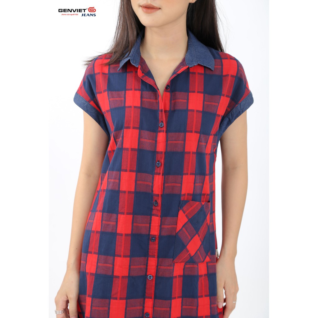 Đầm thô tay lỡ Nữ DD223L541 GENVIET | BigBuy360 - bigbuy360.vn