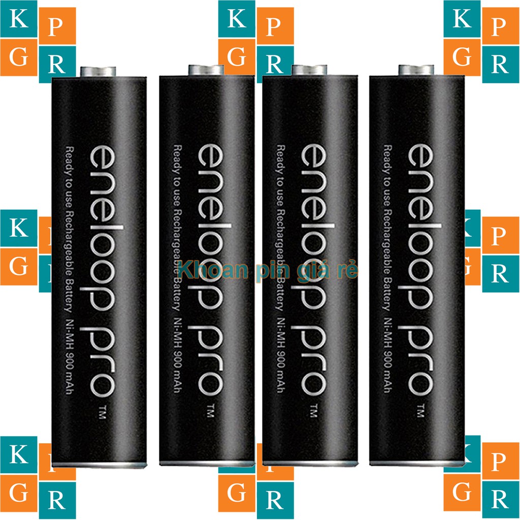 KPGR Pin sạc AAA eneloop pro 950mah Ni-MH