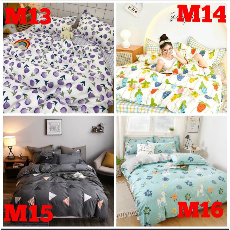 [ RẺ VÔ ĐỊCH] Bộ vỏ chăn ga gối cotton poly 4 món mẫu mới hàng nhập khẩu | BigBuy360 - bigbuy360.vn
