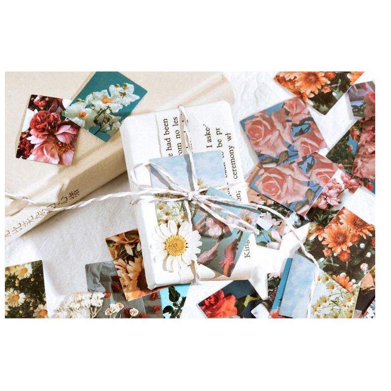 Bộ 46 Sticker Hoa Thiên Nhiên E103