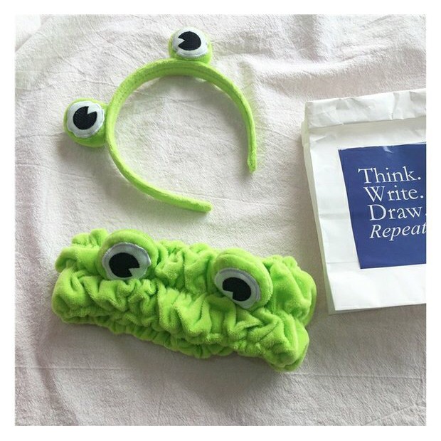 Băng Đô Hình Ếch Xanh Phong Cách Hàn Quốc Đáng Yêu Ngộ Nghĩnh