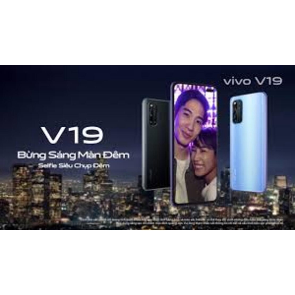 điện thoại Vivo V19 Chính Hãng 2sim ram 8G/128G, Camera trước:Chính 32 MP &amp; Phụ 8 MP, CPU:Snapdragon 712 8 nhân - BBC 02