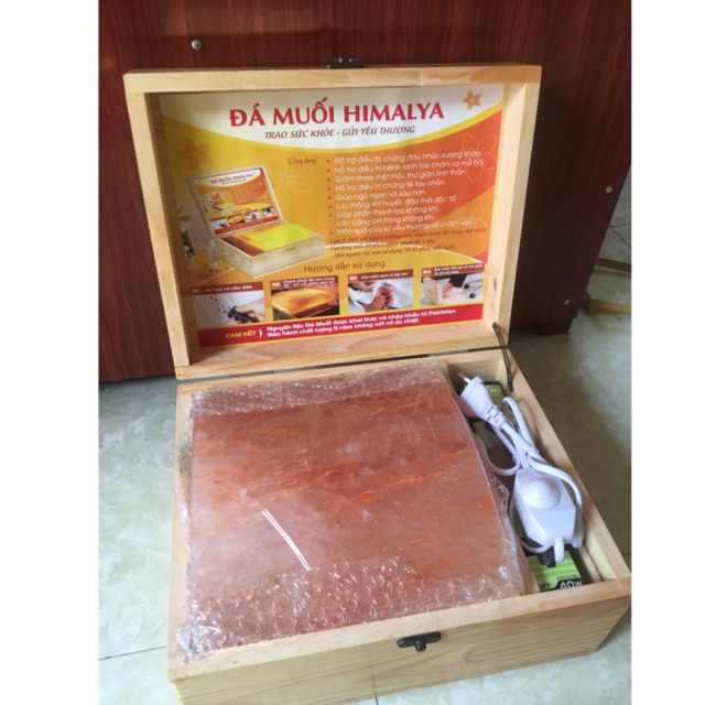 Đá muối xông chân