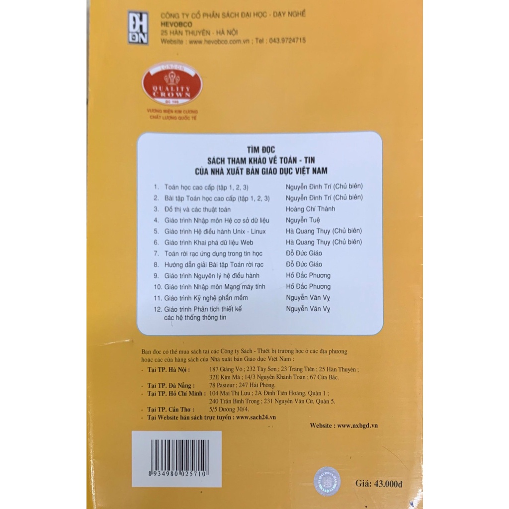 Sách - Cơ Sở Dữ Liệu Suy Diễn