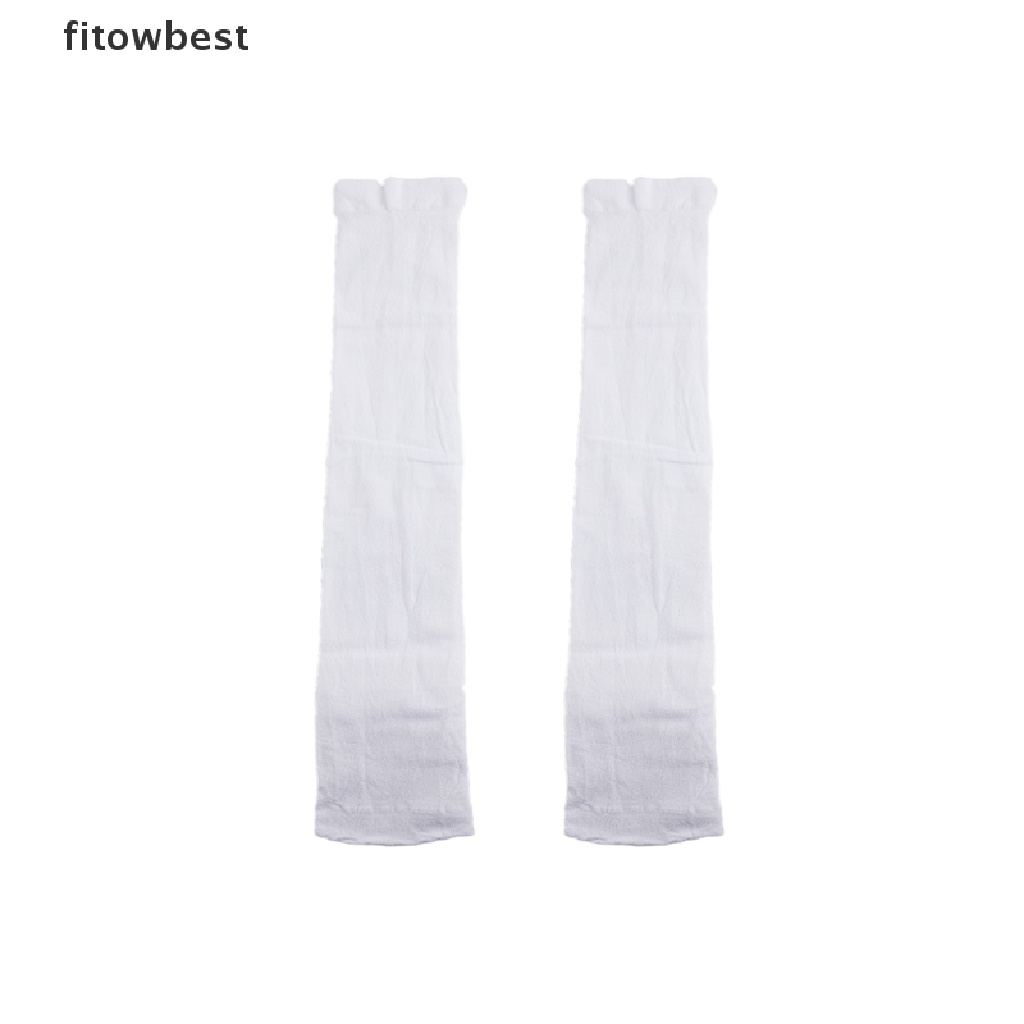 Vớ Nhung Dài Qua Gối Màu Trắng Đen Phong Cách Lolita Đáng Yêu