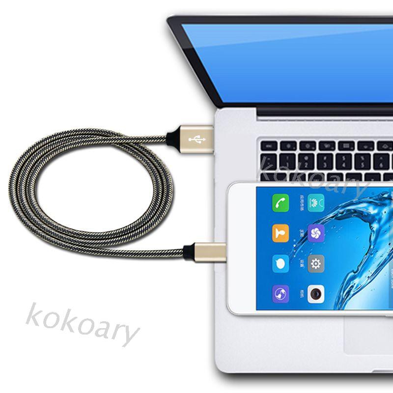 Dây Cáp Sạc Nhanh 3a Cổng Micro Usb Cho Điện Thoại Máy Tính Bảng Android