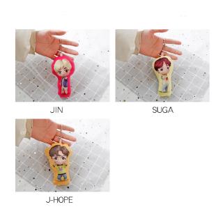 KPOP BTS Plush Pillow Keychain Anime pillow Keyring