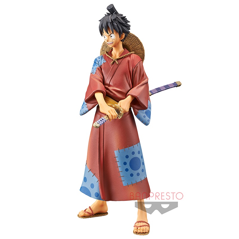Mô hình Chính hãng One piece - Monkey D Luffy - DXF Wano Country Grandline Men vol.1 Banpresto