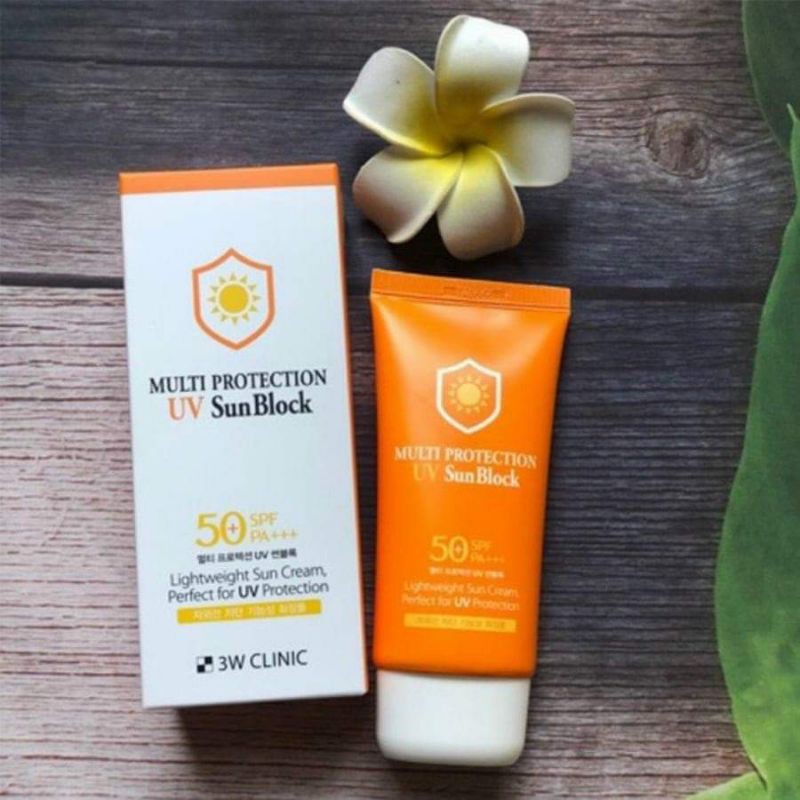 Kem chống nắng SUN BLOCK 3W CLINIC multi protection