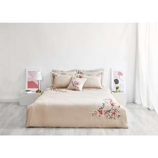 Bộ ga chun chần everon bao gồm: 01 ga chun chần + 02 vỏ gối 45*65 esm 21013
