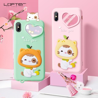Ốp lưng iphone mèo gương ip 6/7/8 plus/x/xs/xsmax/11/11promax
