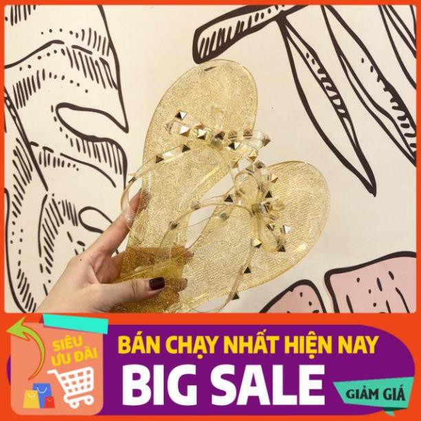 HOT Dép kẹp đinh tán nhựa dẻo . . ĐẸP ' #