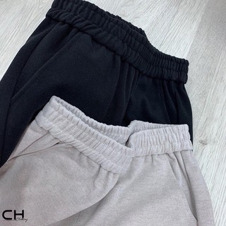 QUẦN BAGGY DẠ CẠP CHUN 2 KHUY GẤU