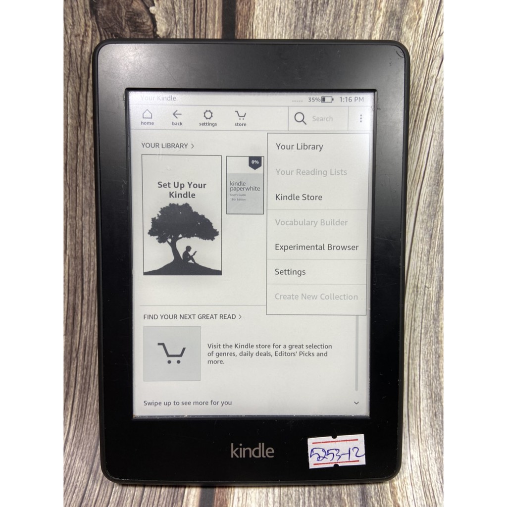 [Quà Kèm] Máy Đọc Sách Kindle Paperwhite Nội Địa Nhật máy xước nhiều | BigBuy360 - bigbuy360.vn