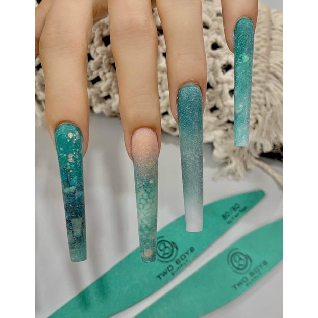 Dũa móng bột gel ♥️ DŨA SIÊU NHANH ♥️ Thân dũa cứng thông số nhám 120/120