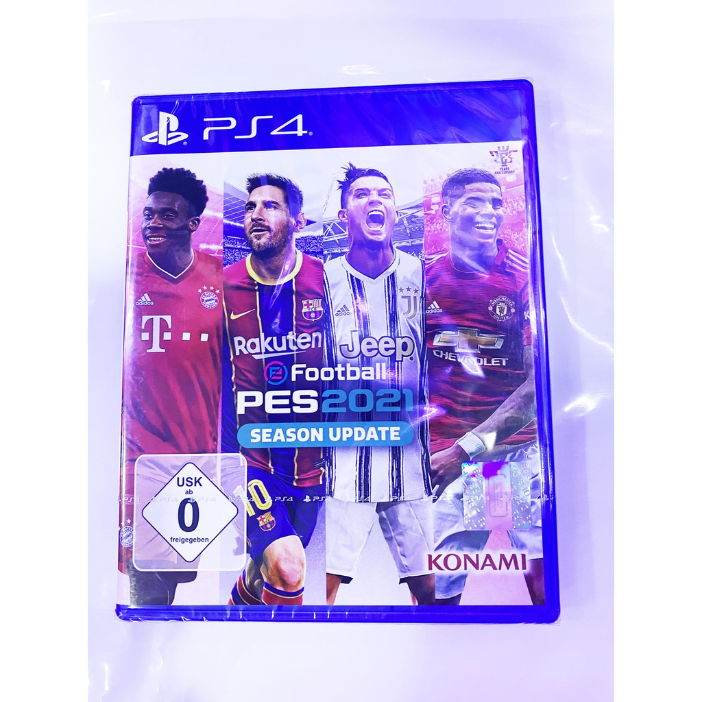 [Mã ELHAMS5 giảm 6% đơn 300K] Đĩa PS4 - PES 2021 hệ EU / Asia