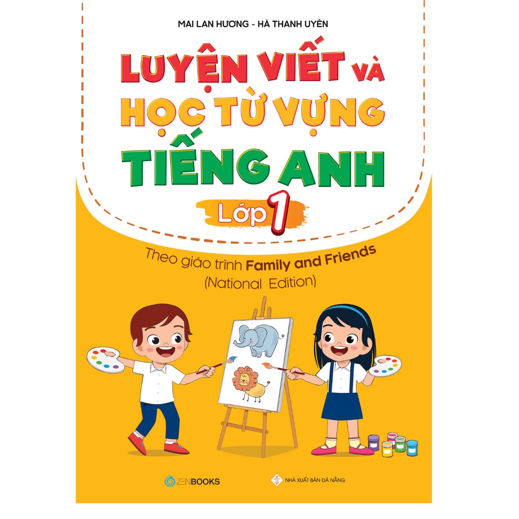 Sách - Luyện Viết Và Học Từ Vựng Tiếng Anh Lớp 1 Mai Lan Hương