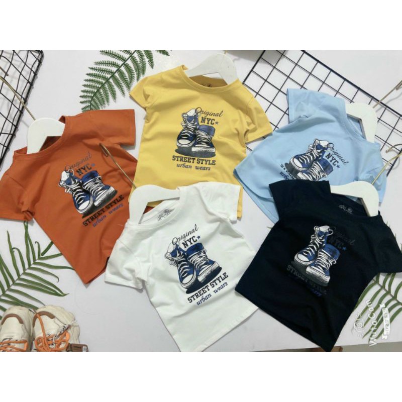 Áo Bé Trai Chất Đẹp Bán Shop 8-28kg Cotton 4 Chiều