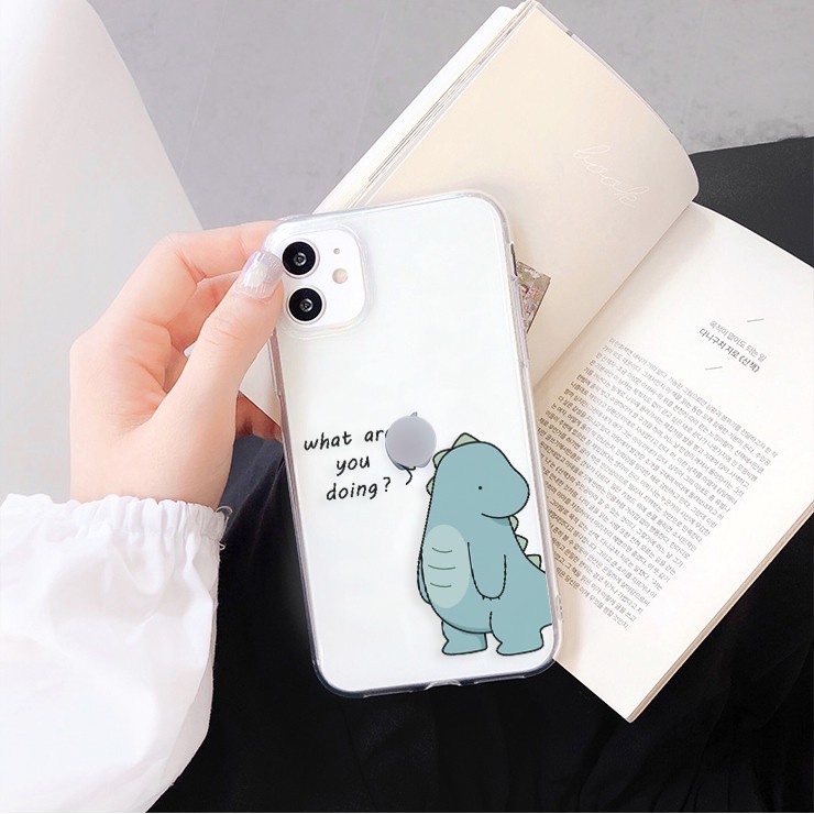 Ốp lưng iphone Naughty Dino trong 5/5s/6/6plus/6s/6splus/7/7plus/8/8plus/x/xr/xs/11/12/pro/max/plus/promax/mini/shin t20