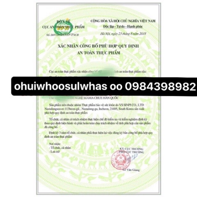 [MẪU MỚI-DATE 2025] Sâm Nghệ Mật Ong Mama Chue Hàn Quốc (Hồng sâm+Nghệ vàng+mật ong) - Korean Red Gins]