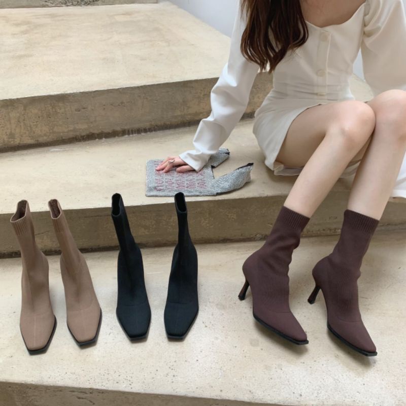 x Boot Len 7p Cổ Cao Mềm Êm Fullbox Cao Cấp