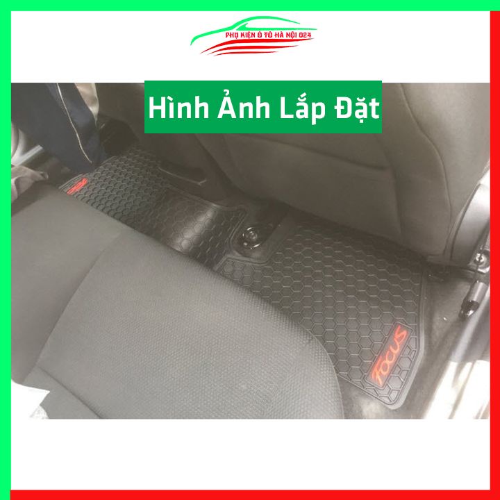 Thảm lót sàn cao su cho xe FORD FOCUS 2021-2022 hàng chuẩn theo xe chịu lực tốt